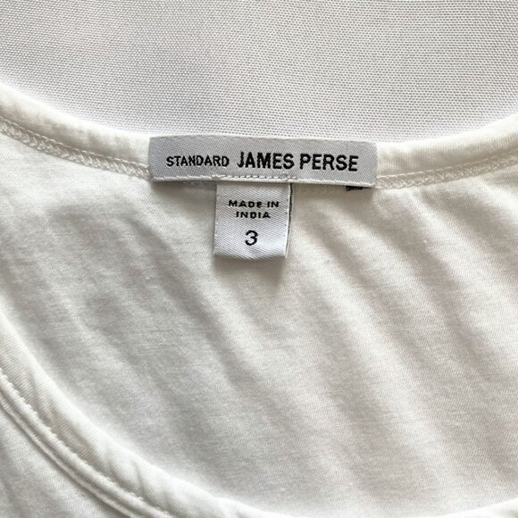 JAMES PERSE WHITE SLEEVELESS UTILITY TANK DRESS - LARGE - Picture 7 of 11